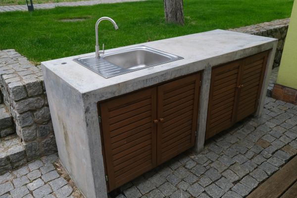 Exterior Cabinet Installation in San Marcos